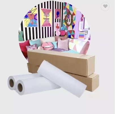 62'' Width 65gsm Digital Printing Heat Transfer Paper Anti - Curl
