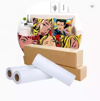 62'' Width 65gsm Digital Printing Heat Transfer Paper Anti - Curl