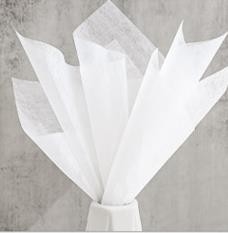 High Strength Pleat Paper 56gsm For Fabric Skirt Recycled Pulp Style